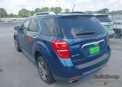 2017 Chevrolet Equinox Premier from USA, damaged, VIN 2GNFLGE38H6223586